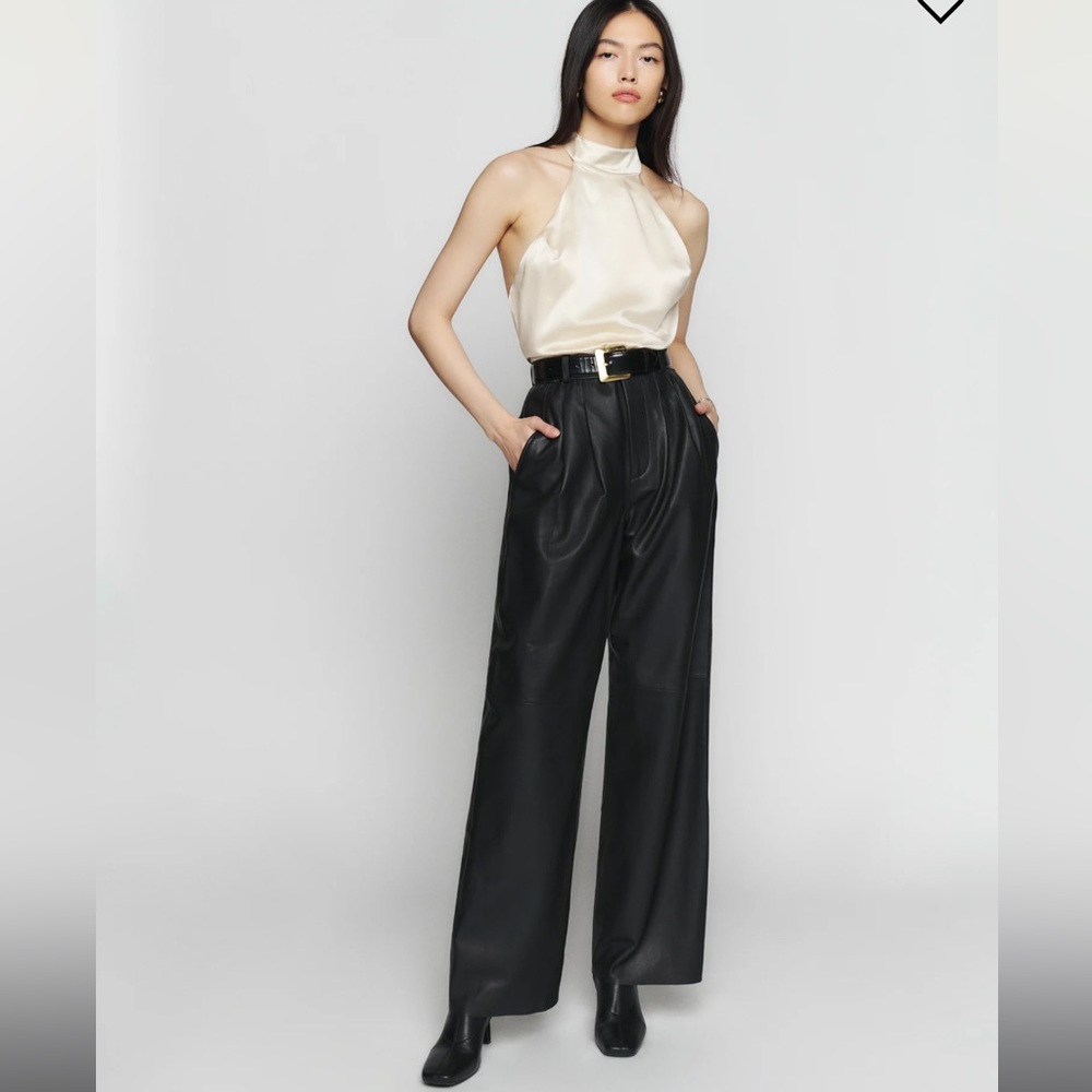 Womens leather pants